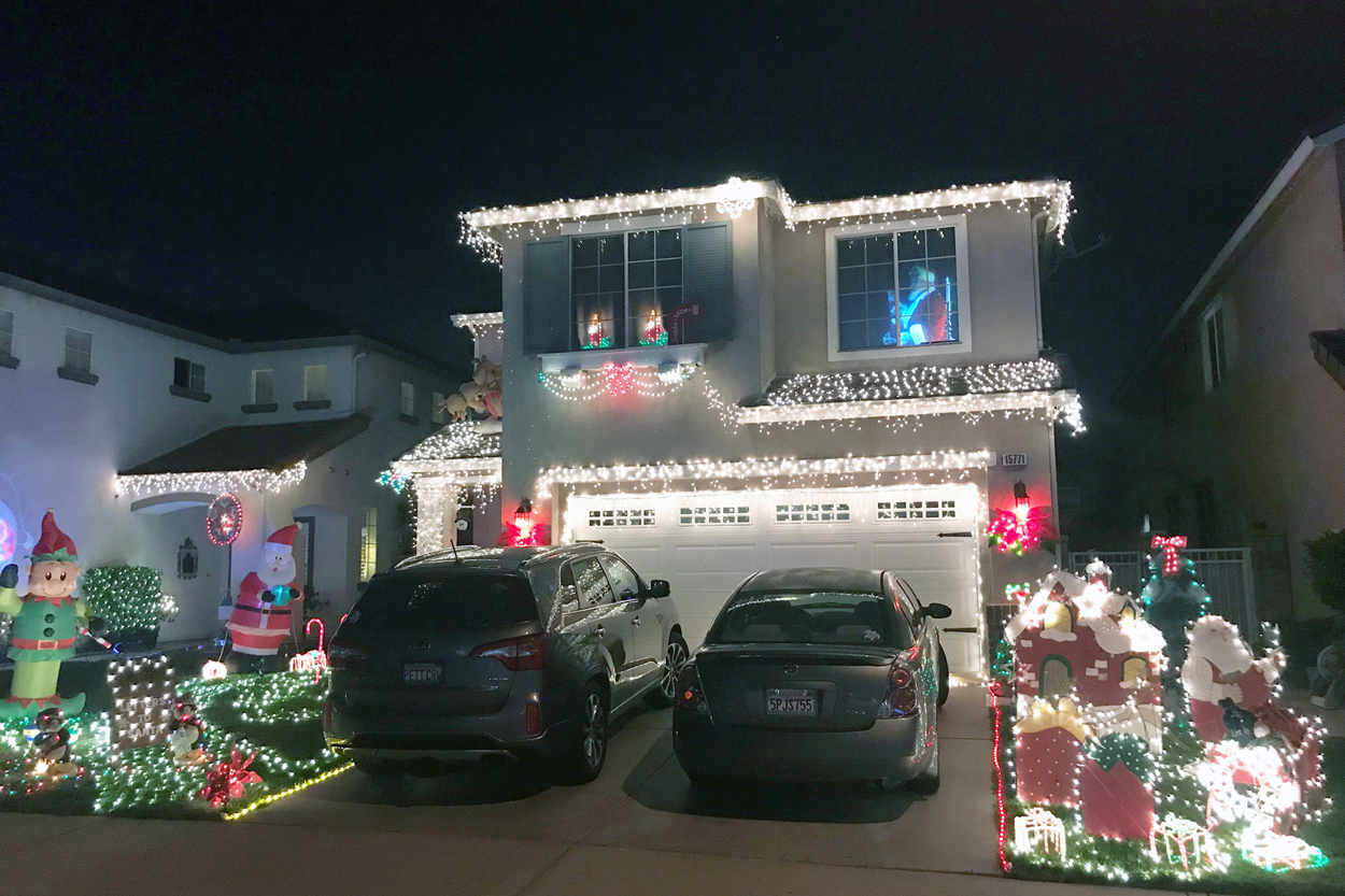 Holiday Home Decorating Contest Best Holiday Spirit Award